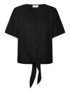 Blouse From Freequent In A Light Material. The Blouse Has A Simple Sil...