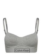 Lght Lined Bralette Lingerie Bras & Tops Soft Bras Tank Top Bras Grey ...