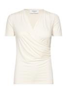 Rwbiarritz Ss T-Shirt Tops T-shirts & Tops Short-sleeved White Rosemun...