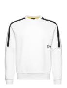 Sweatshirt Tops Sweatshirts & Hoodies Sweatshirts White EA7