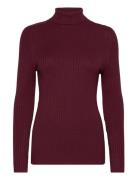 Vibenn Pullover Tops Knitwear Turtleneck Red Noa Noa