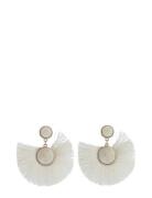 Pcalama M Earrings Sww Ørestickere Smykker White Pieces