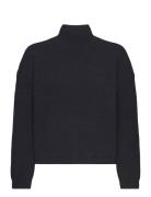 Vmkaia Ls Highneck Pullover Bf Tops Knitwear Turtleneck Black Vero Mod...