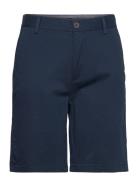 Milano Drake Stretch Shorts Bottoms Shorts Chinos Shorts Blue Clean Cu...