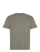 T-Shirt Regular Tops T-Kortærmet Skjorte Khaki Green Replay