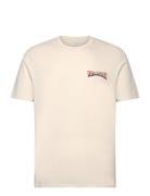 Graphic Tee Tops T-Kortærmet Skjorte Cream Wrangler