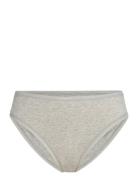 Core High-Leg Briefs Trusser, Tanga Briefs Grey Organic Basics