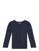 Nmflilde Ls Slim Top Pb Tops T-shirts Long-sleeved T-Skjorte Navy Name...