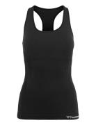 Hmlclea Seamless Top Sport T-shirts & Tops Sleeveless Black Hummel