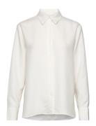 Daily Shirt Tops Shirts Long-sleeved White A Part Of The Art
