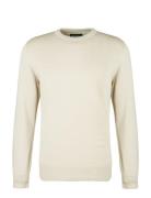 Barbour Pima Crew Designers Knitwear Round Necks Beige Barbour