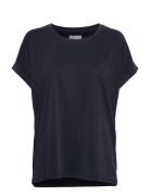 Cukajsa T-Shirt Tops T-shirts & Tops Short-sleeved Navy Culture