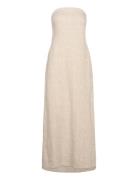 Dinka Natural Maxi Dress Maxikjole Festkjole Beige ALOHAS