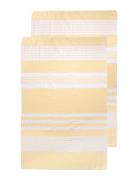 Ella Hamam Home Textiles Kitchen Textiles Kitchen Towels Yellow Sagafo...