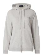 Chloe Zip Hood Tops Sweatshirts & Hoodies Hoodies Grey Lexington Cloth...