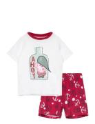 Set Pyjalong Pyjamassæt Red Gurli Gris