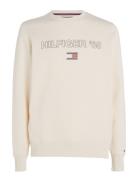 Hilfiger 85 Sweatshirt Tops Sweatshirts & Hoodies Sweatshirts Beige To...