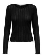 Onlcarlotta L/S Top Noos Jrs Tops T-shirts & Tops Long-sleeved Black O...