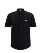 B_Motion_S Tops Shirts Short-sleeved Navy BOSS