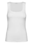 Vikenza U-Neck S/L Tank Top - Noos Tops T-shirts & Tops Sleeveless Whi...