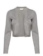 Astrid Bolero Tops Knitwear Cardigans Grey Kaffe