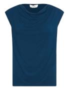 Rwbiarritz Sl Waterfall T-Shirt Tops T-shirts & Tops Sleeveless Blue R...