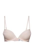 Push Up Plunge Lingerie Bras & Tops Push Up Bras Pink Calvin Klein