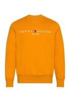 Tommy Logo Sweatshirt Tops Sweatshirts & Hoodies Sweatshirts Yellow To...