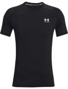 Ua Hg Armour Fitted Ss Sport T-Kortærmet Skjorte Black Under Armour