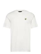 Plain T-Shirt Tops T-Kortærmet Skjorte White Lyle & Scott