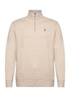 Luxury Jersey Quarter-Zip Pullover Tops Sweatshirts & Hoodies Sweatshi...