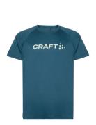 Core Essence Logo Tee M Sport T-Kortærmet Skjorte Blue Craft