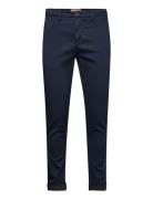 Hunt Soft String Pant Bottoms Trousers Chinos Blue Mos Mosh Gallery