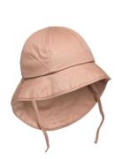 Summer Hat W. String Solhat Beige En Fant