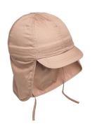 Summer Hat W. String Solhat Beige En Fant