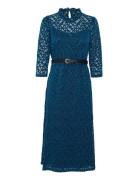 Crgila Lace Dress - Zally Fit Knælang Kjole Navy Cream