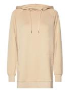 Sc-Banu Tops Sweatshirts & Hoodies Hoodies Beige Soyaconcept