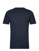 Basic T-Shirt - Gots/Vegan Tops T-Kortærmet Skjorte Navy Knowledge Cot...