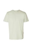 Slhaspen Mini Str Ss O-Neck Tee Noos Tops T-Kortærmet Skjorte Cream Se...