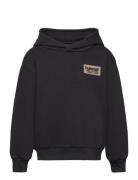 Hmldare Hoodie Sport Sweatshirts & Hoodies Hoodies Black Hummel