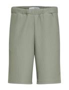 Slhloose-Plisse Shorts Ex Bottoms Shorts Chinos Shorts Green Selected ...