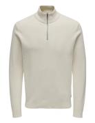 Onsphil Reg 12 Cotton Half Zip Knit Noos Tops Knitwear Half Zip Jumper...