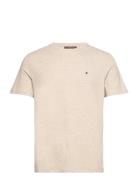 James Tee Designers T-Kortærmet Skjorte Cream Morris