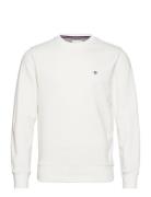 Reg Shield C-Neck Sweat Tops Sweatshirts & Hoodies Sweatshirts White G...