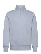 Reg Shield Half Zip Sweat Tops Sweatshirts & Hoodies Sweatshirts Blue ...