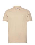 Polos Short Sleeve Tops Polos Short-sleeved Beige Marc O'Polo