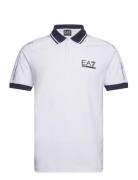 Polo Tops Polos Short-sleeved White EA7