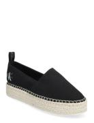 Platform Espadrille Ml Btw Espadrillos Flade Sandal Black Calvin Klein