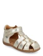 Bisgaard Carly Shoes Summer Shoes Sandals Gold Bisgaard