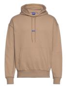 Nalonso Tops Sweatshirts & Hoodies Hoodies Beige HUGO BLUE